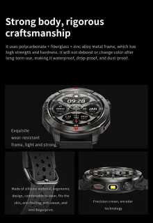 Knobbout Outdoor GPS Smartwatch Blauw