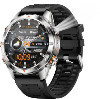 Knobbout Smartwatch 1,46" Zilver