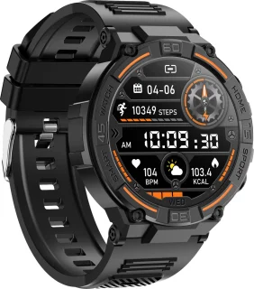 Knobbout Sport Smartwatch 1.5" Zwart