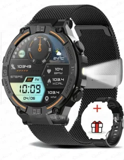 Knobbout Sport Smartwatch 1.5" Zwart
