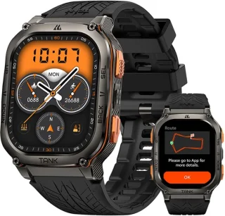 Kospet Tank M3 Ultra smartwatch Bruin