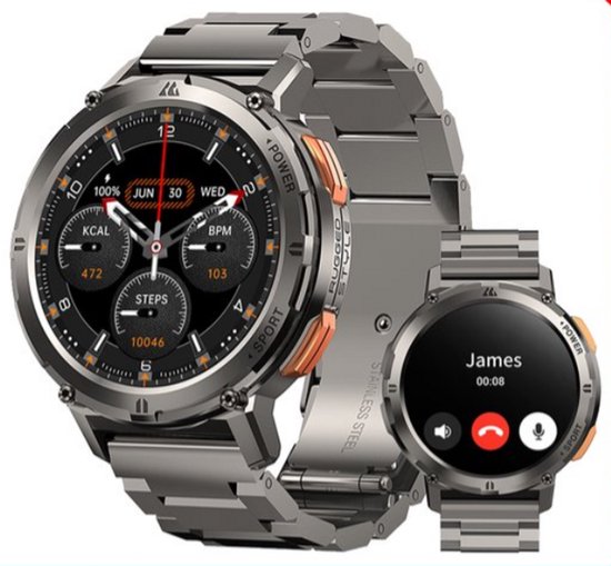 Kospet Tank T2 Ultra Smartwatch 1.43" AMOLED
