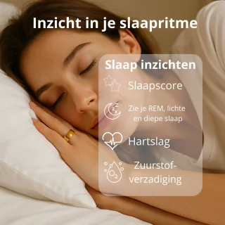 Lacardia Smart Ring Goud Maat 8