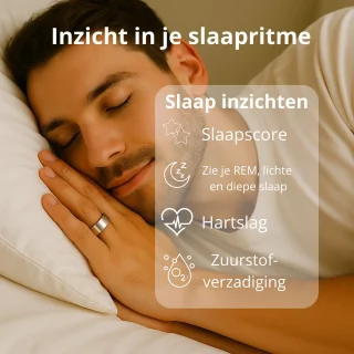 Lacardia Smart Ring Zilver Maat 7