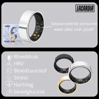 Lacardia Smart Ring Zilver Maat 7