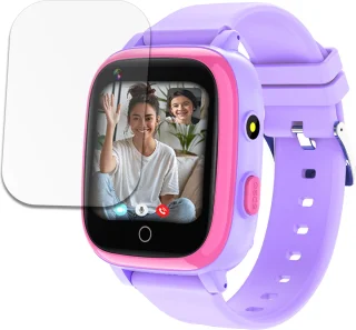 LEROYS Smartwatch Kinderen GPS 4G Paars inclusief Simkaart