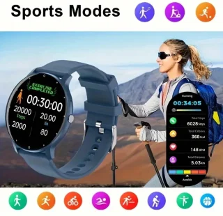 Livano Smartwatch Digitaal Zwart