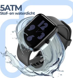 Lunis Smartwatch Zwart Unisex