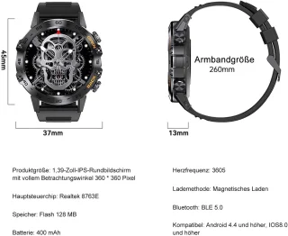 Manike KR10 Smartwatch