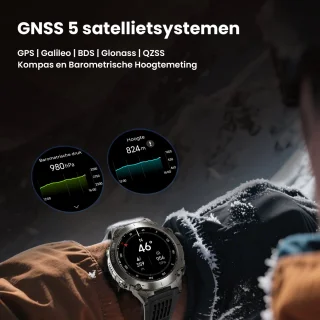 Maoo FORGE GPS Smartwatch Heren Gun Metal 1.43" AMOLED