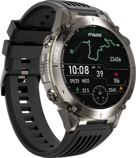 Maoo FORGE GPS Smartwatch Heren Gun Metal 1.43" AMOLED