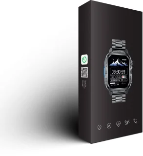 De Maoo FORGE GPS Square Smartwatch Heren in één oogopslag