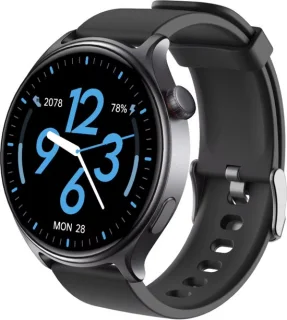 Maoo GTR Serie 2 Smartwatch Heren - Zwart - Stainless Steel & TPU Bandje