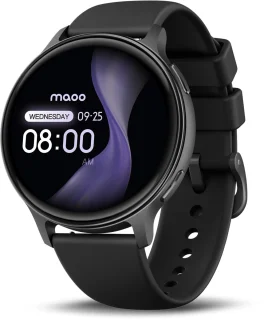 De Maoo Ventura 2 GPS Smartwatch Dames Zwart in één oogopslag