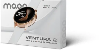 De Maoo Ventura 2 Smartwatch Dames Roségoud in één oogopslag