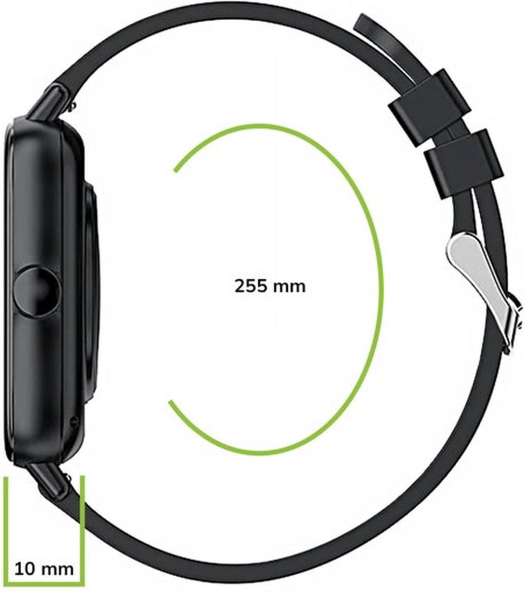 Maxcom FW55 Smartwatch Zwart