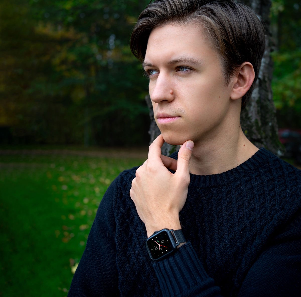 Maxcom FW55 Smartwatch Zwart