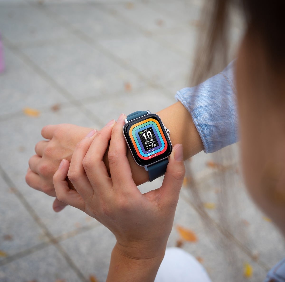 Maxcom FW55 Smartwatch Zwart