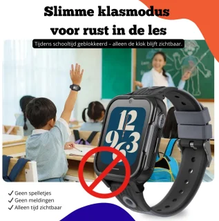Maxikids Smartwatch Kind 4G GPS Horloge Met Simkaart