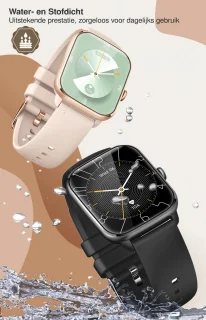 MineralBlack Quint Smartwatch Unisex 1.9" Full HD Touchscreen