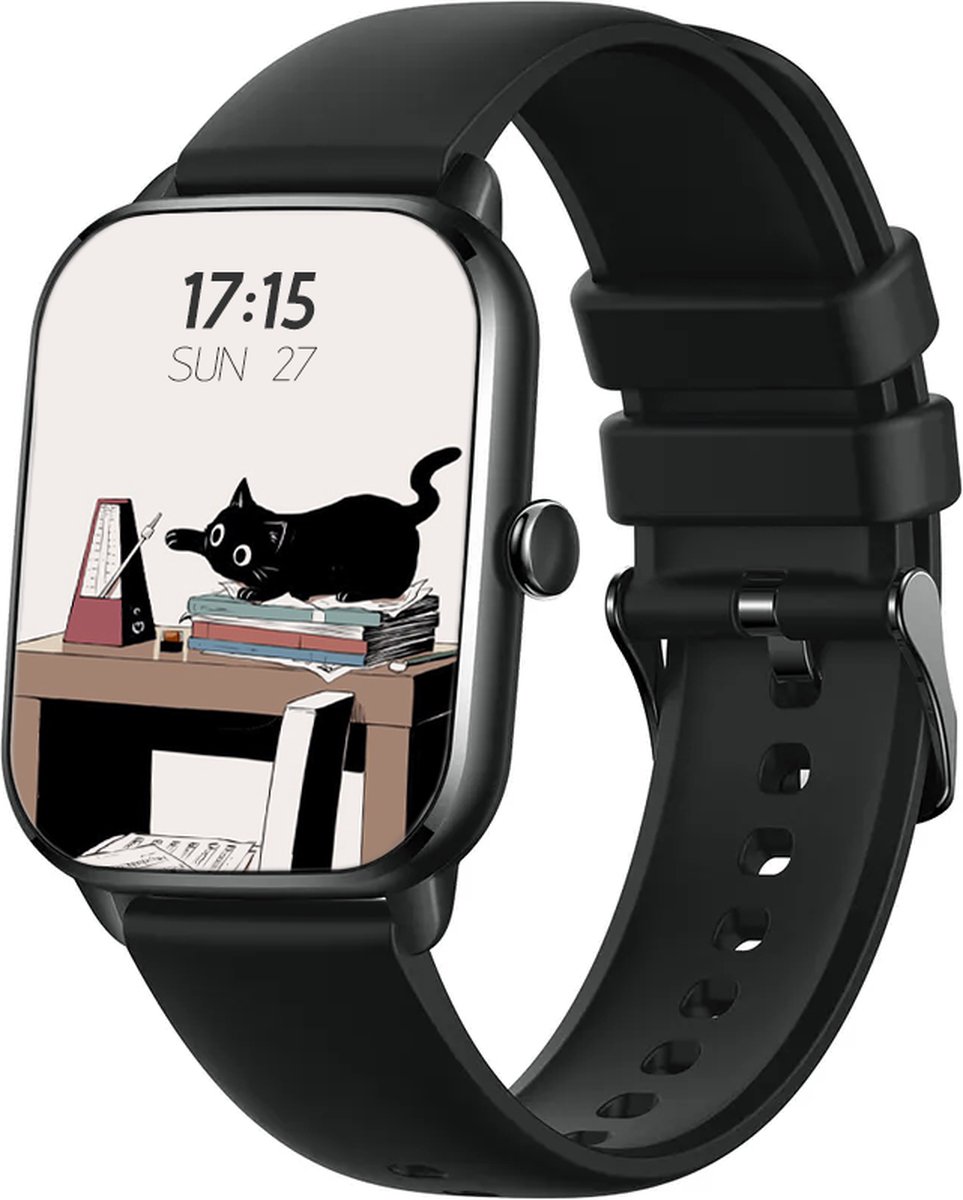 MineralBlack Quint Smartwatch Unisex 1.9" Full HD Touchscreen