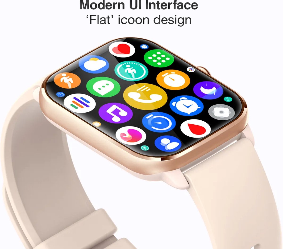 MineralBlack Quint Smartwatch Unisex 1.9" Full HD Touchscreen
