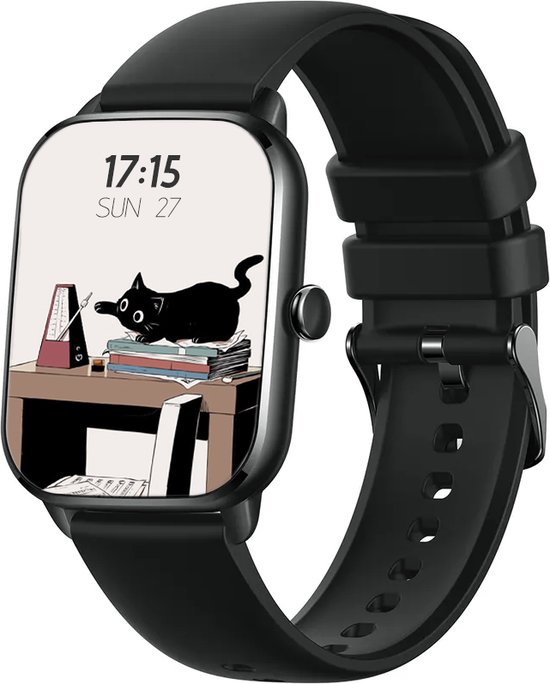 MineralBlack Quint Smartwatch Unisex 1.9" Full HD Touchscreen