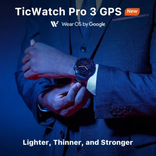 Mobvoi Ticwatch Pro 3 GPS smartwatch 48mm Zwart