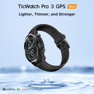 Mobvoi Ticwatch Pro 3 GPS smartwatch 48mm Zwart