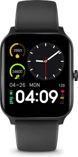 Nedis Smartwatch 40mm Zwart Bluetooth Waterdicht