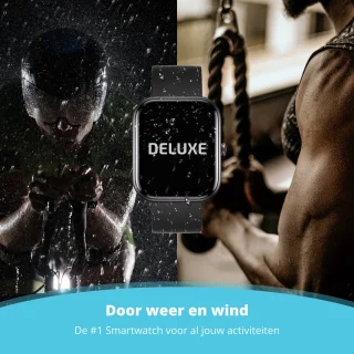 Nexvex Deluxe Smartwatch Zwart 2.0 Inch