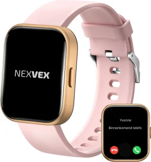 Nexvex Elite Dames Smartwatch Rosé 2.0 Inch