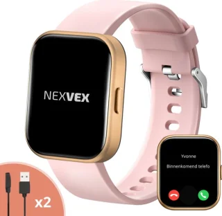 Nexvex Elite Dames Smartwatch Rosé 2.0 Inch