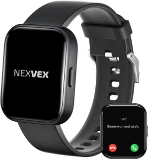 Nexvex Elite Smartwatch Zwart 2.0 Inch