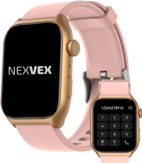 Nexvex Luxe 2X Smartwatch Dames Roze