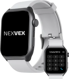 Nexvex Luxe 2X Smartwatch Wit 2.0"