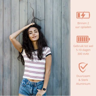 Nexvex Ultra 2X Smartwatch Dames Roze