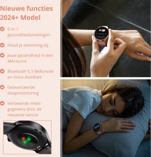 Nexvex Ultra 2X Smartwatch Dames Roze