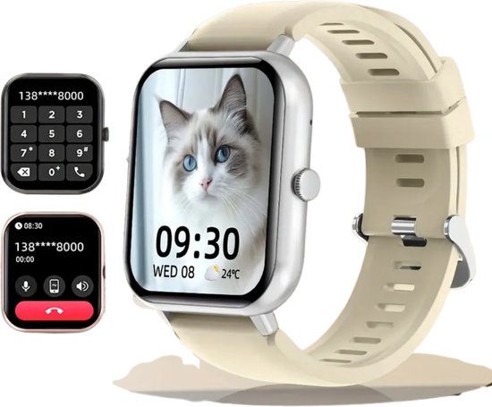 Nivard Smartwatch Digitaal Oranje