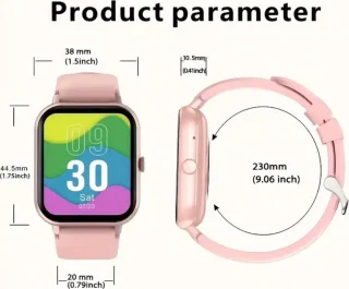 Nivard Smartwatch Grijs