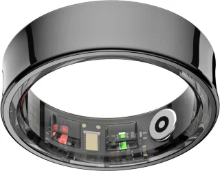 NOLATR LUX Smart Ring Black Size 9