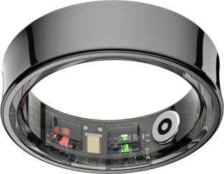 NOLATR LUX Smart Ring Black Size 9