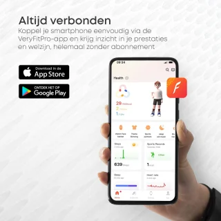 Norva Smartwatch Zwart