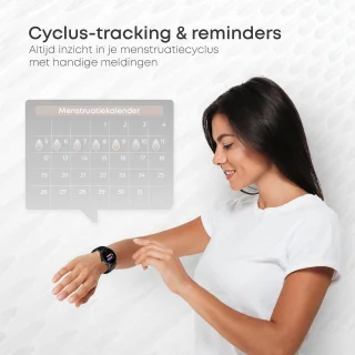 Norva Smartwatch Zwart