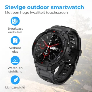 Nuvance Outdoor Smartwatch 45 mm Bluetooth Sporthorloge