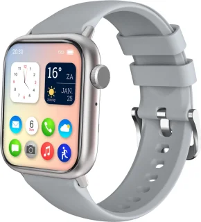 Nuvance Smartwatch 45mm Grijs Bluetooth
