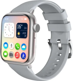 Nuvance Smartwatch 45mm Grijs Bluetooth