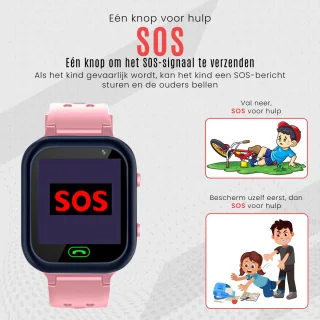 Ohome Kinder Smartwatch Roze