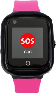 One2track Connect NEO roze GPS horloge kinderen