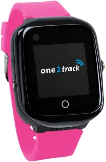 One2track Connect NEO roze GPS horloge kinderen